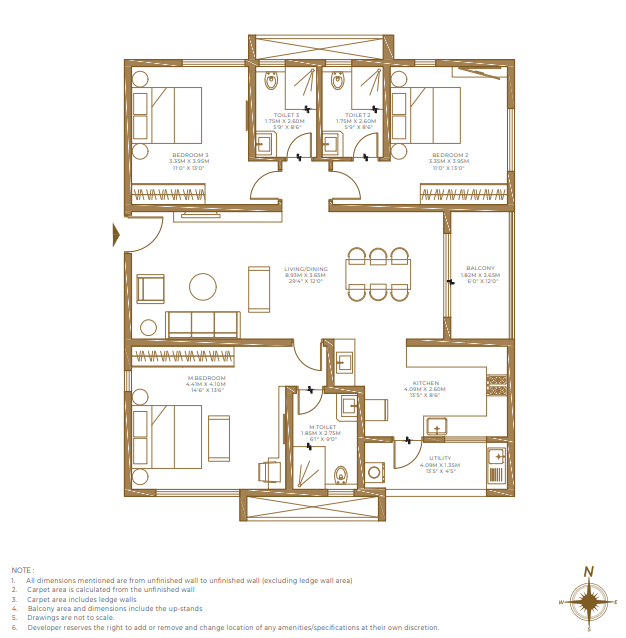 Godrej Regal Pavilion 3 BHK Luxe