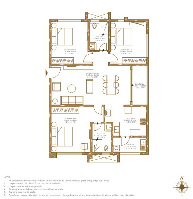 Godrej Regal Pavilion 3 BHK Premium