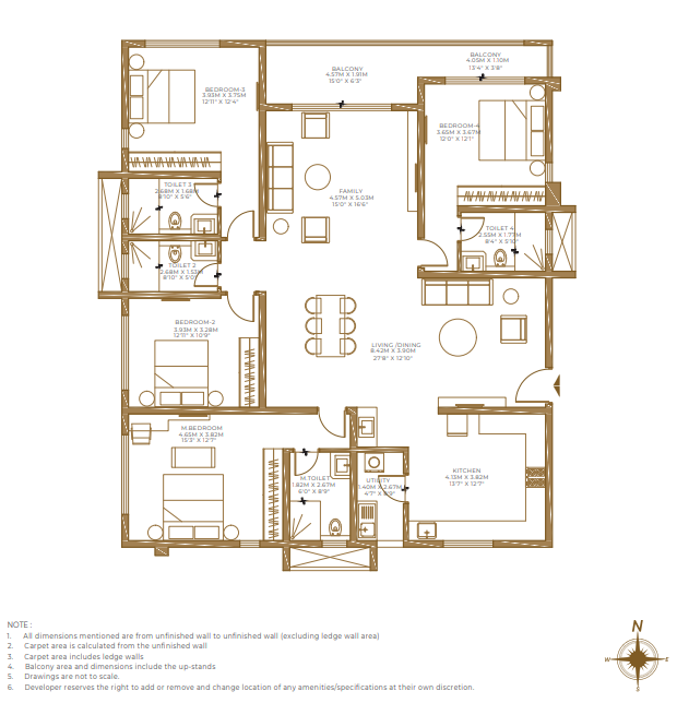 Godrej Regal Pavilion 4 BHK Premium